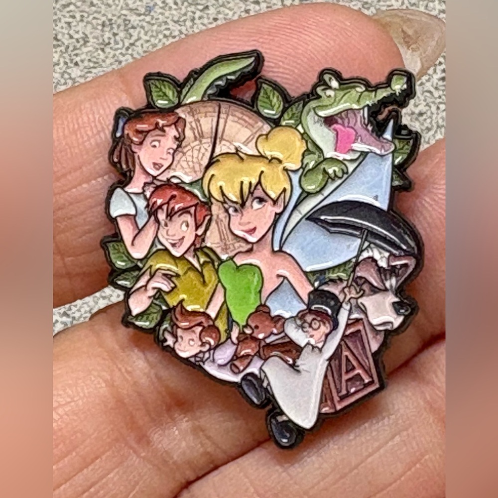 Disney Peter Pan Character Pin - Multicolor